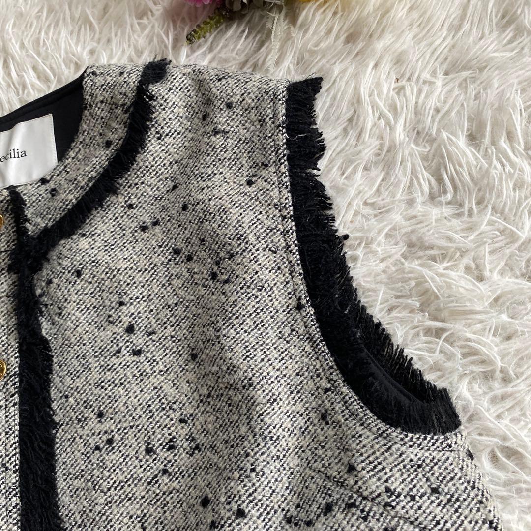 St.cecilia セサミジレ　ツイード