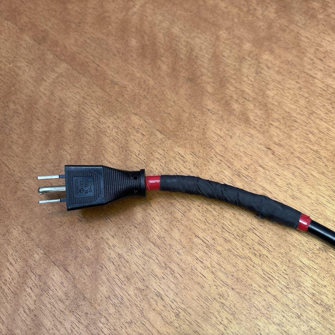 The NUDE CABLE D-TUNE Type-R 電源ケーブル