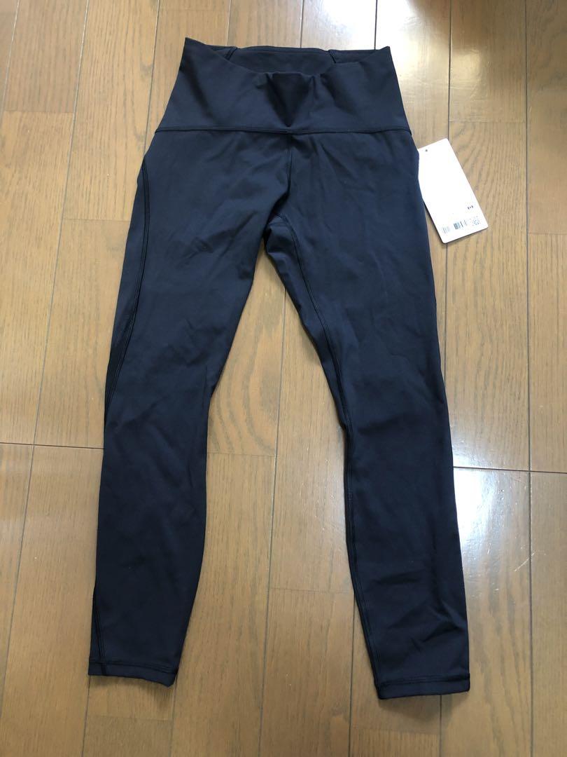 lululemon train time7/8レギンス　ブラック