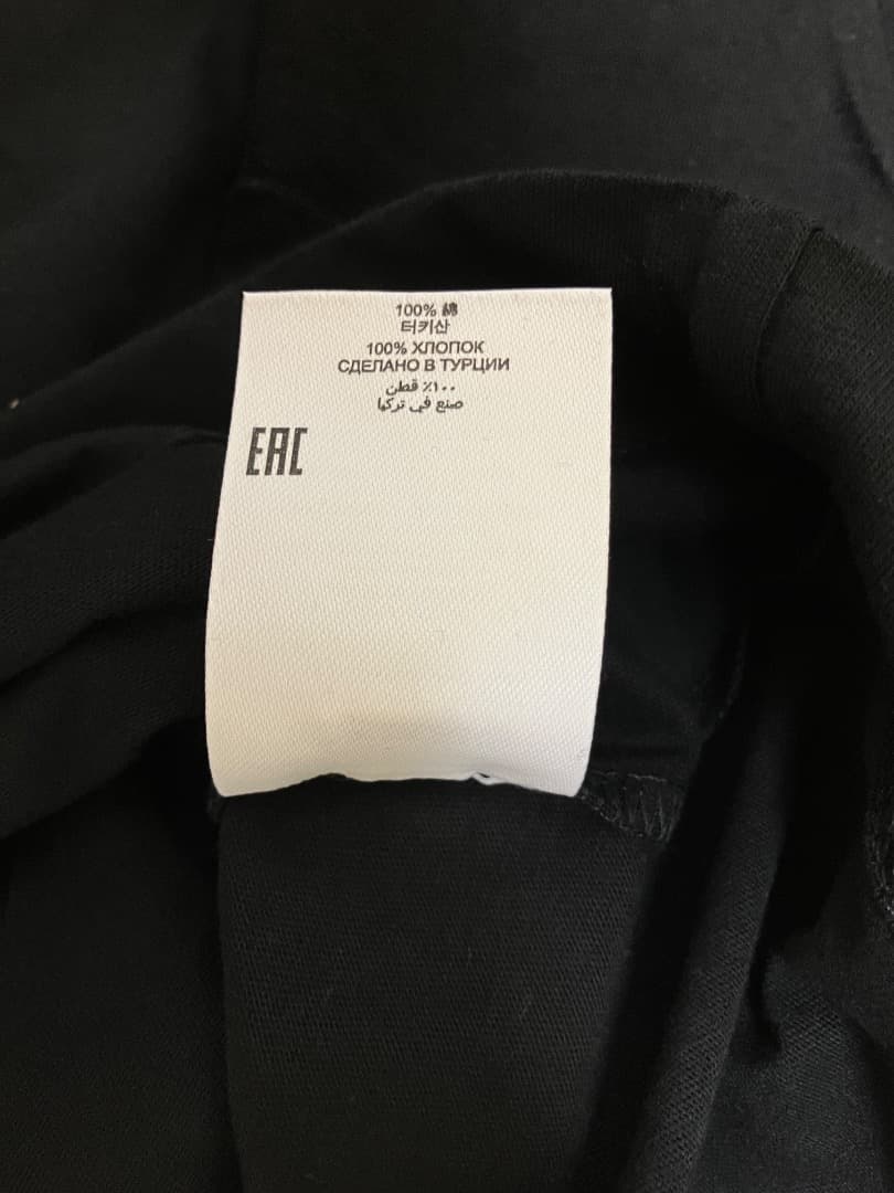 新品 L 25ss dries van noten 黒 定番Tシャツ 17840 - メルカリ