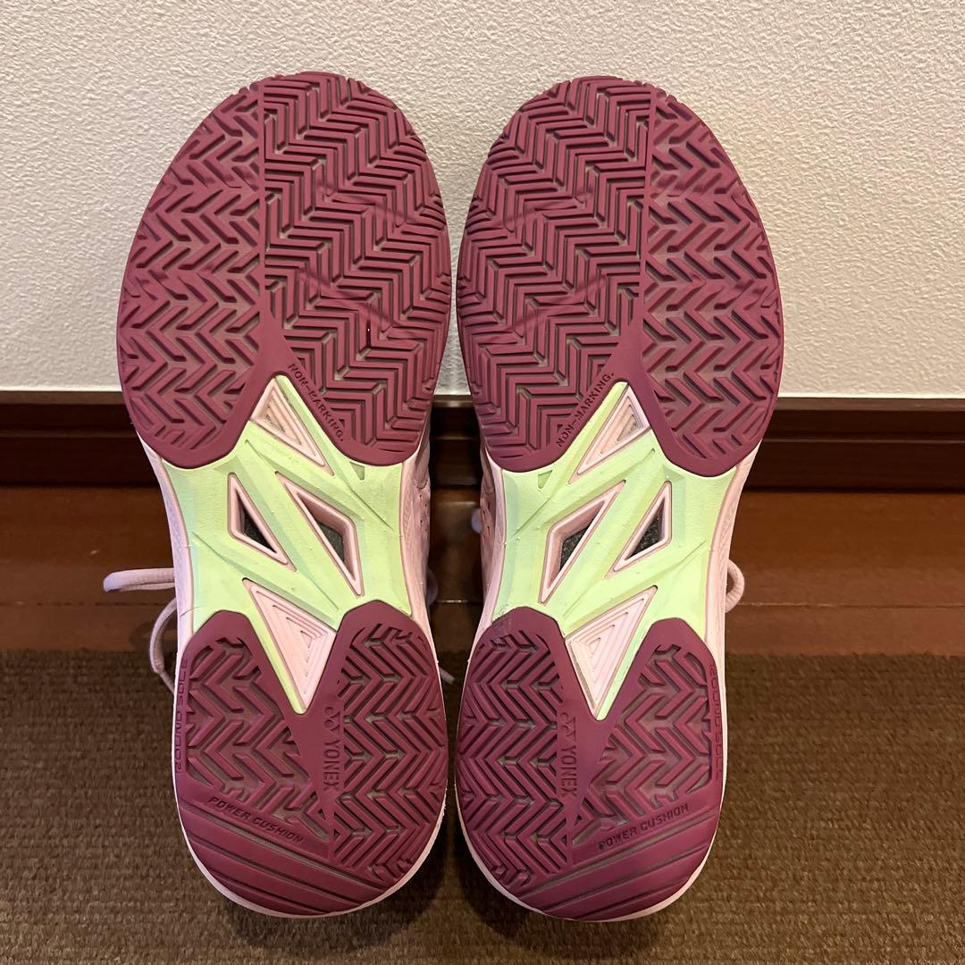 ヨネックス　テニスシューズ　パワークッション　ソニケージ　24.5cm