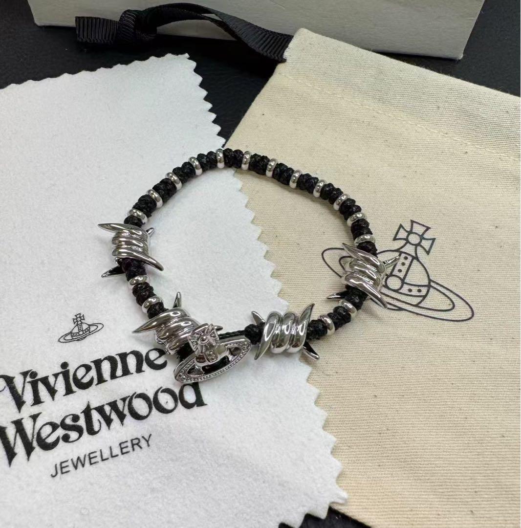 ヴィヴィアンウェストウッド　ブレスレット　革 Vivienne Westwood ヴィヴィアンウエストウッド レザー