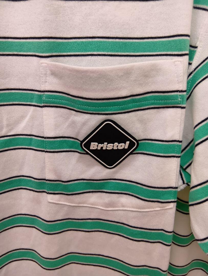 F.C.Real Bristolストライプ 長袖カットソー M