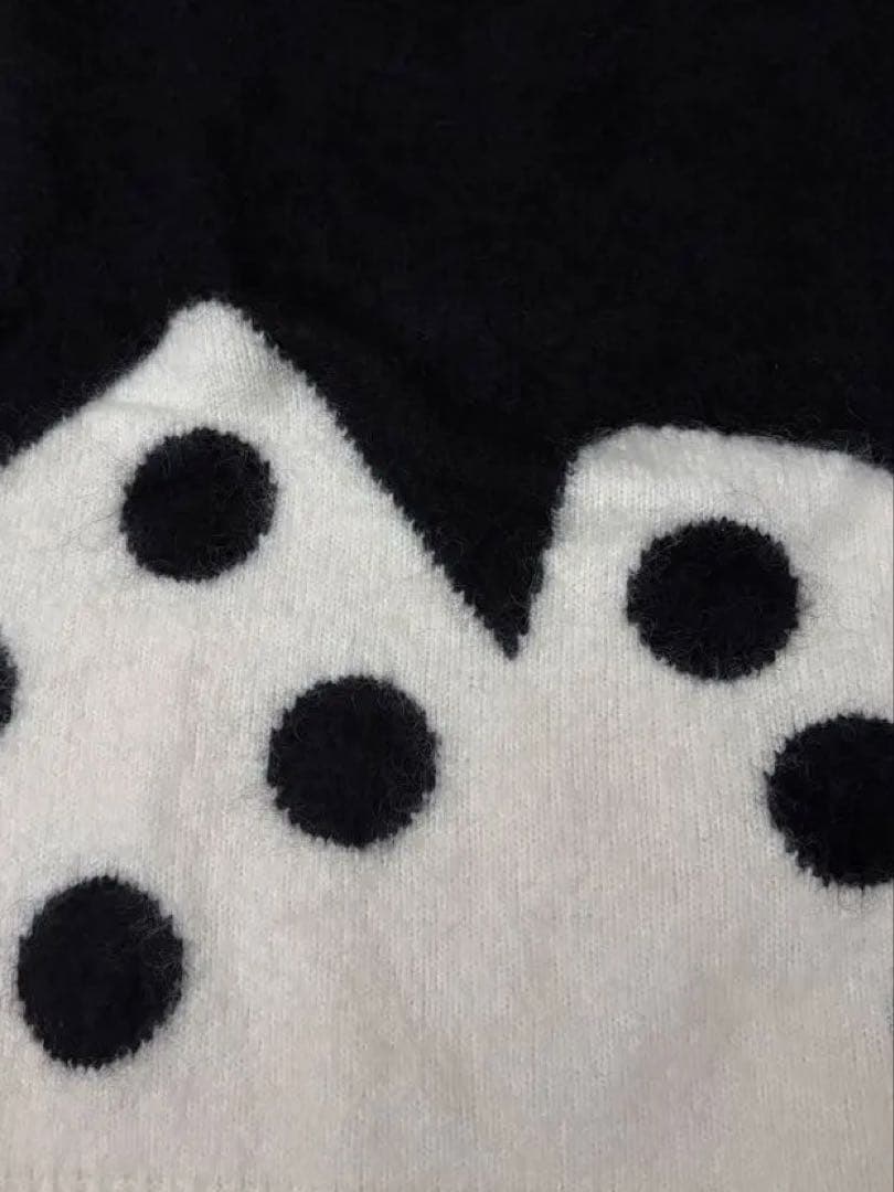 ステューシー クルーネックセーター S モヘヤ混 ステューシー クルーネックセーター S モヘヤ混