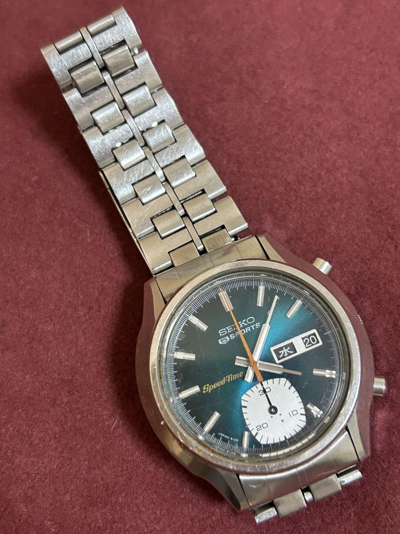 SEIKO セイコー　スピードタイマー　5スポーツ　6139-8050