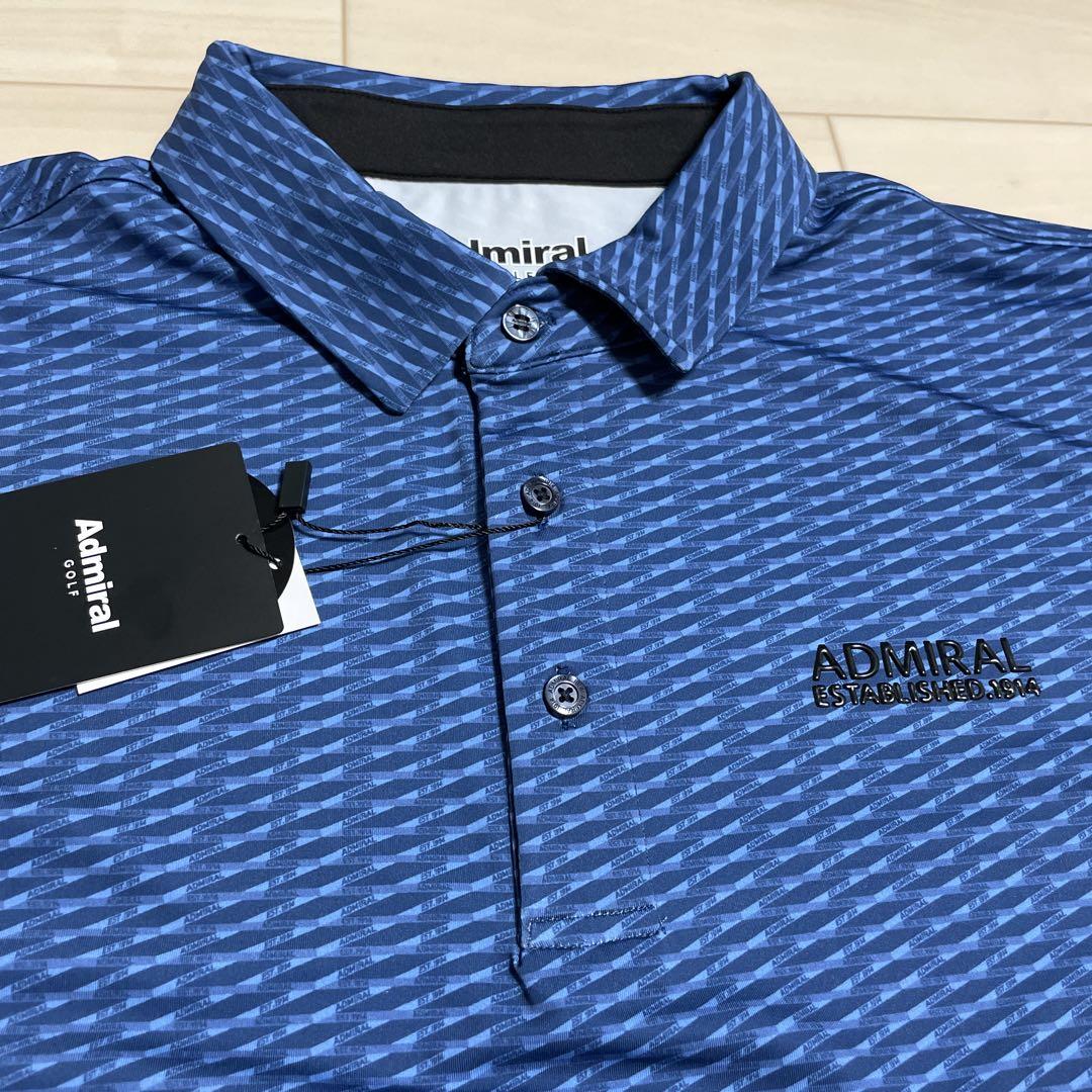 【新品】アドミラルゴルフ 半袖シャツ LLサイズ