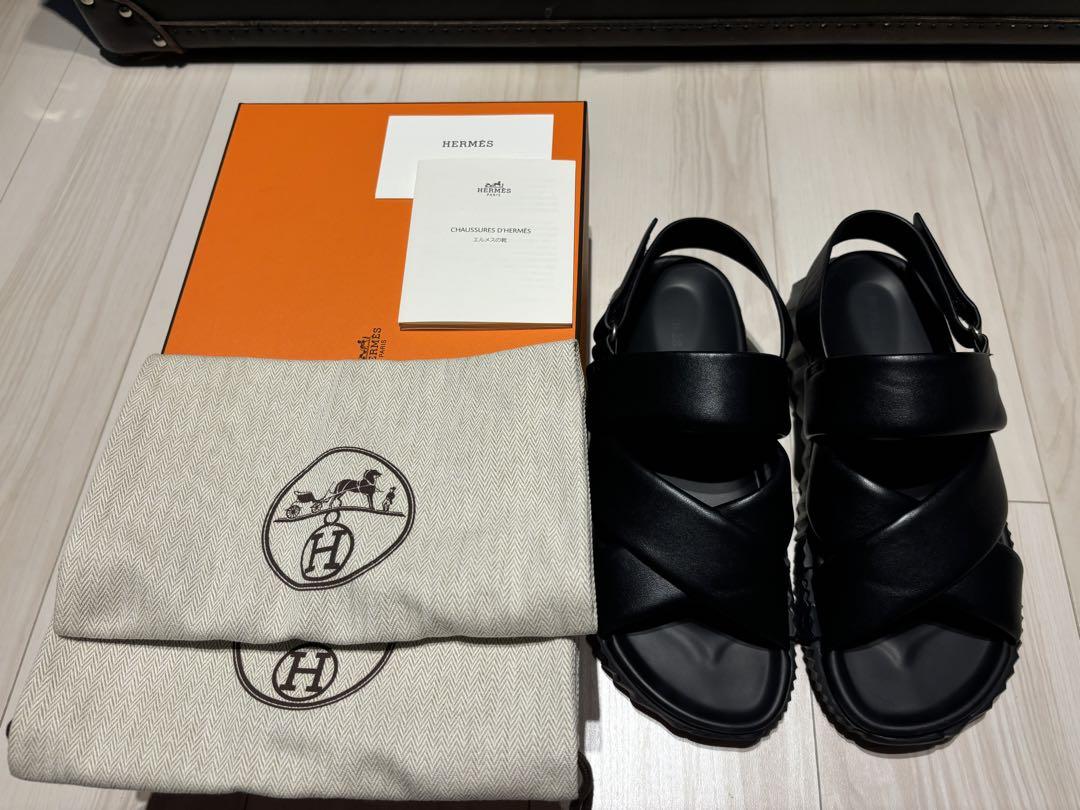 Hermès エルメス サンダル エレクトリック 直営店購入 画像1