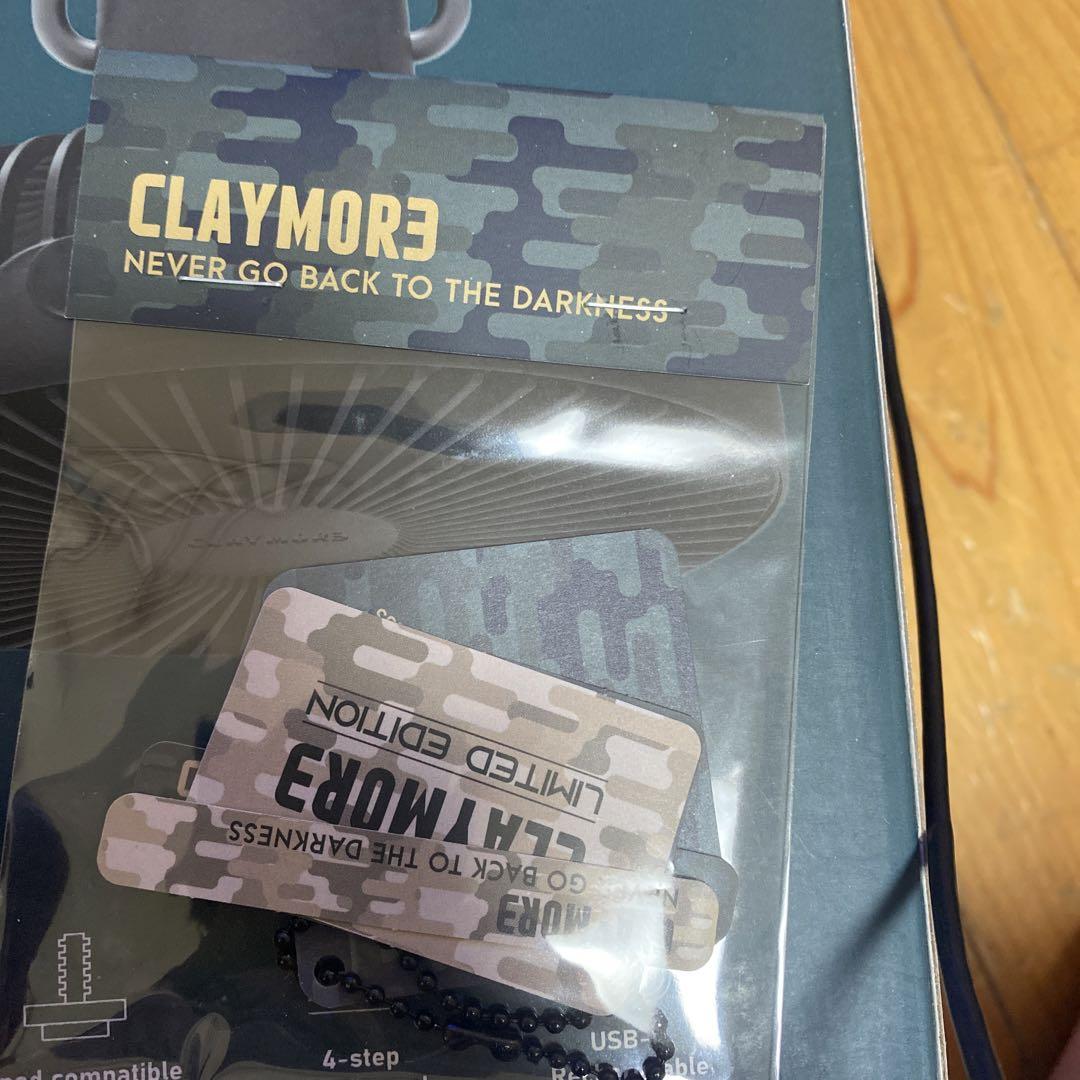 クレイモア CLAYMORE FAN V600＋ 限定カラー BLACKセール中