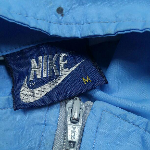 NIKEヴィンテージナイキ紺タグ80sアノラックナイロンジャケット NIKEヴィンテージナイキ紺タグ80sアノラックナイロンジャケット