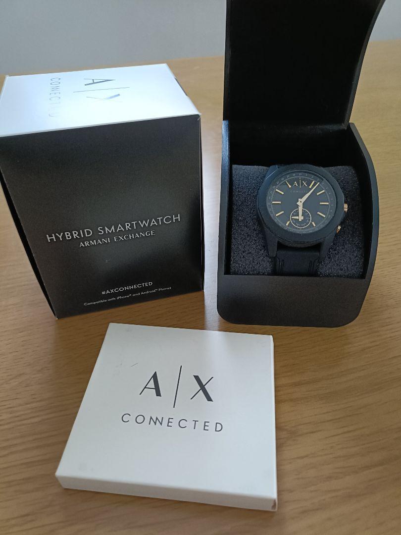ARMANI EXCHANGE　 HYBRID SMARTWATCH ブラック