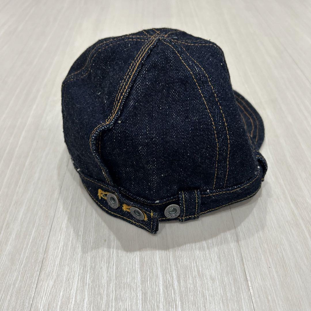 SAMURAI JEANS デニム ワーク キャップ ZERO 17oz 日本製