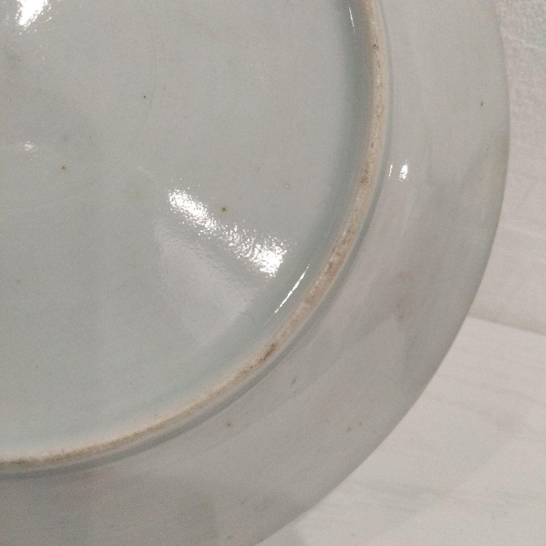 時代古作品 中国 古染付 皿 E