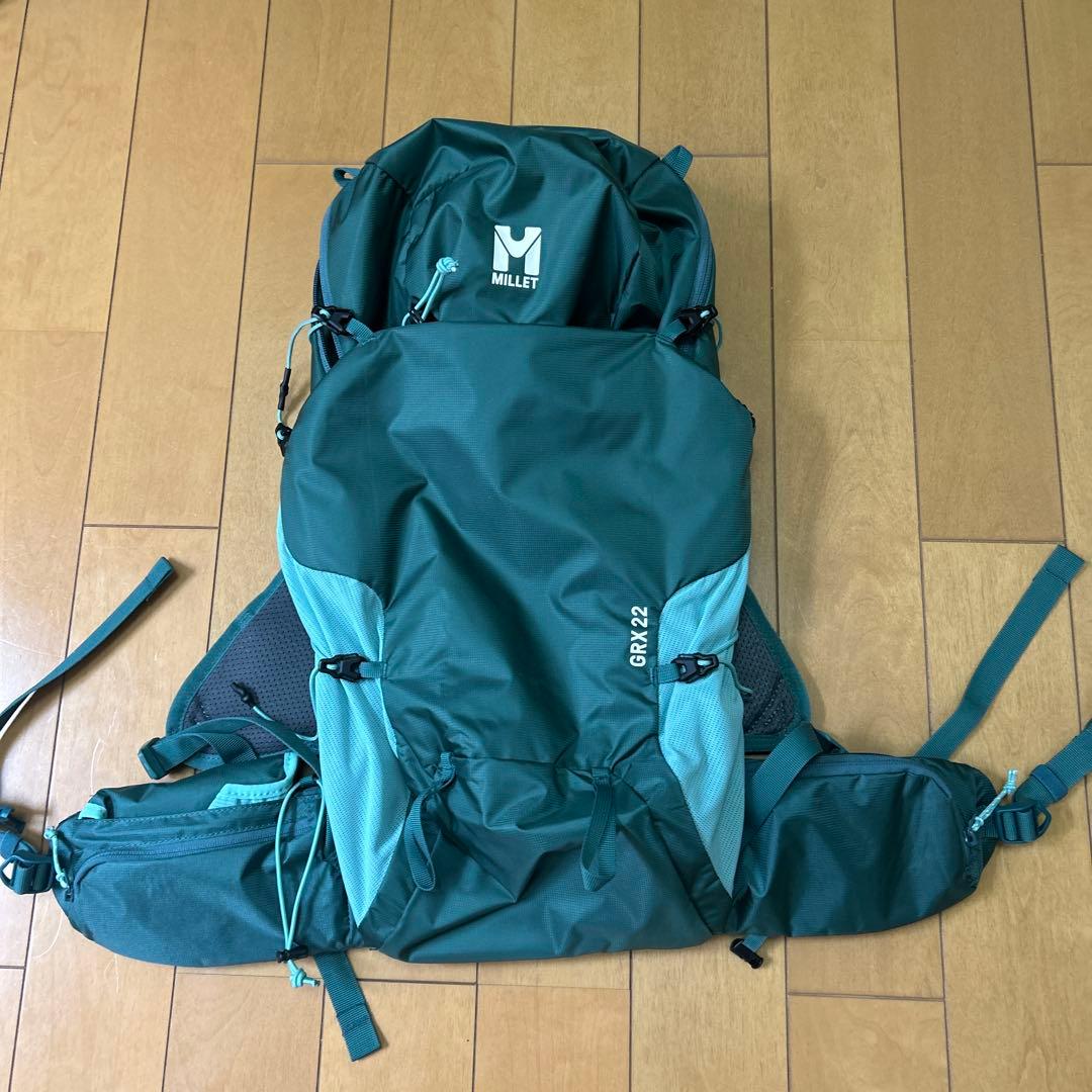MILLET ミレー GRX22 バックパック Mサイズ グリーン 登山リュック