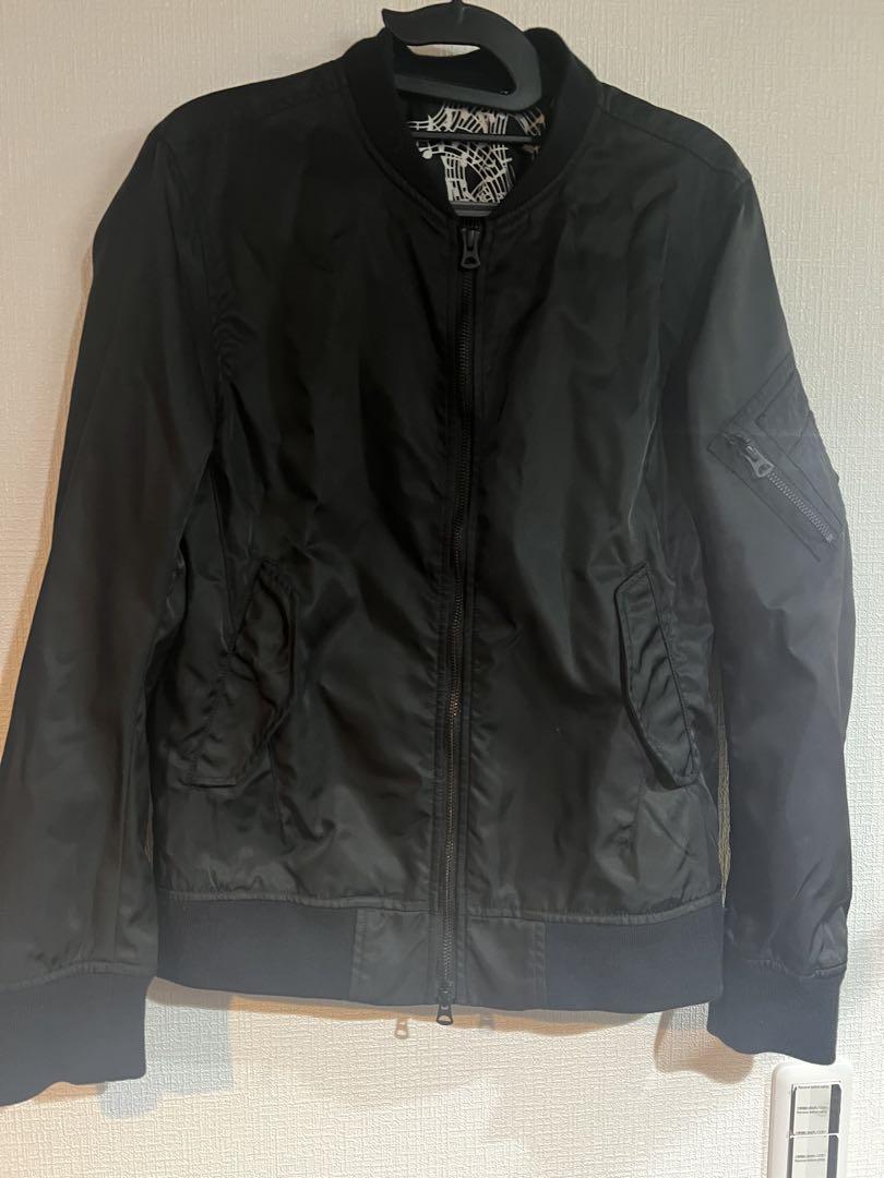 ナンバーナイン　MA-1 ジャケット　ブルゾン NUMBER (N)INE（ナンバーナイン）の「SHINY NYLON MA-1 JACKET