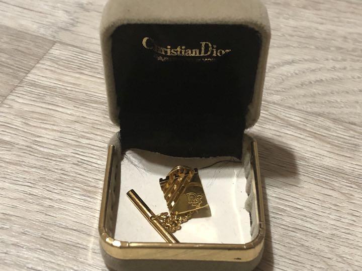 Christian Dior クリスチャンディオール　スクエア　ネクタイピン