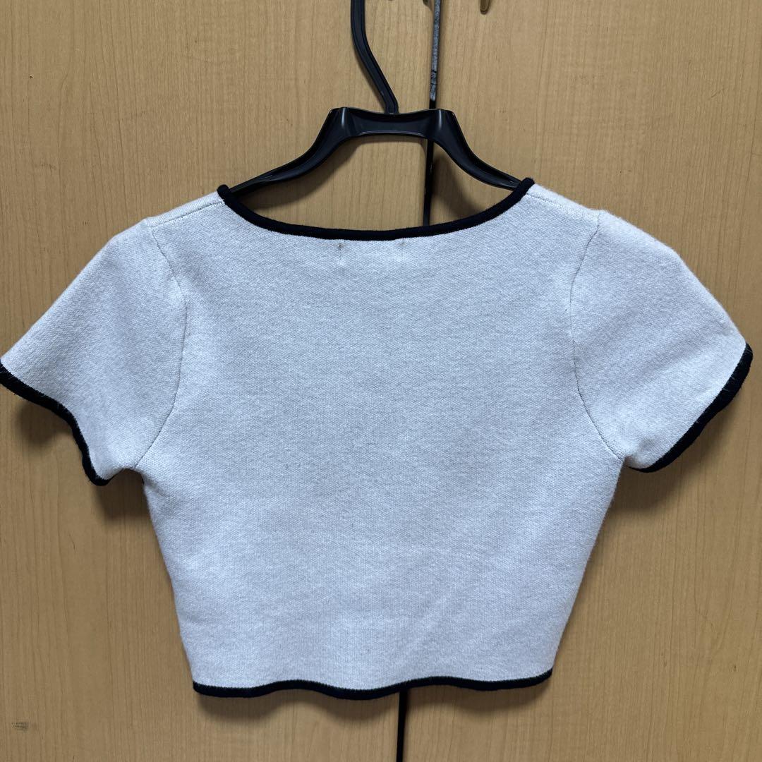 darich ダーリッチ DDダイヤニットトップス ホワイト トップス