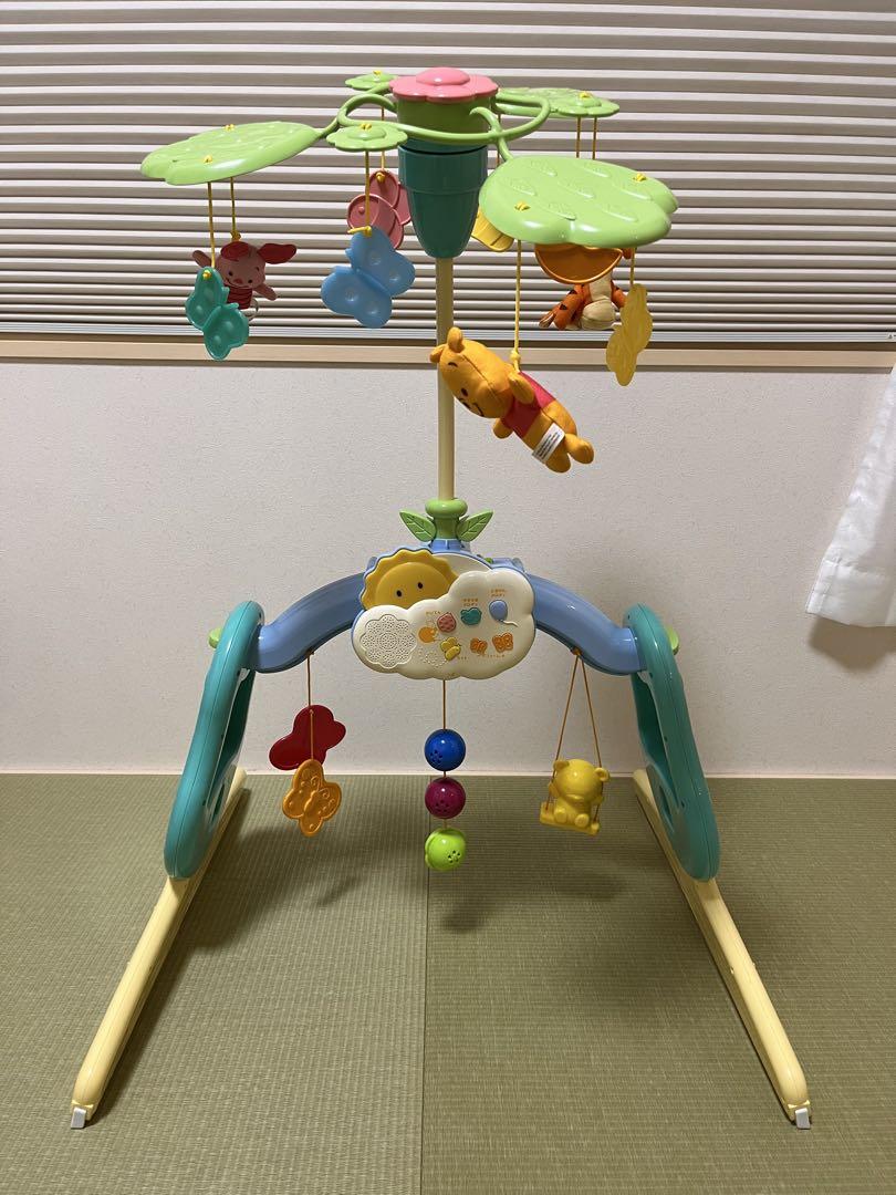 くまのプーさん 音楽付きモビールおもちゃ