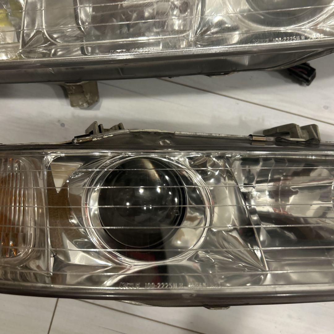 美品 ホンダ インテグラ dc2 ヘッドライト 左右 100-22251
