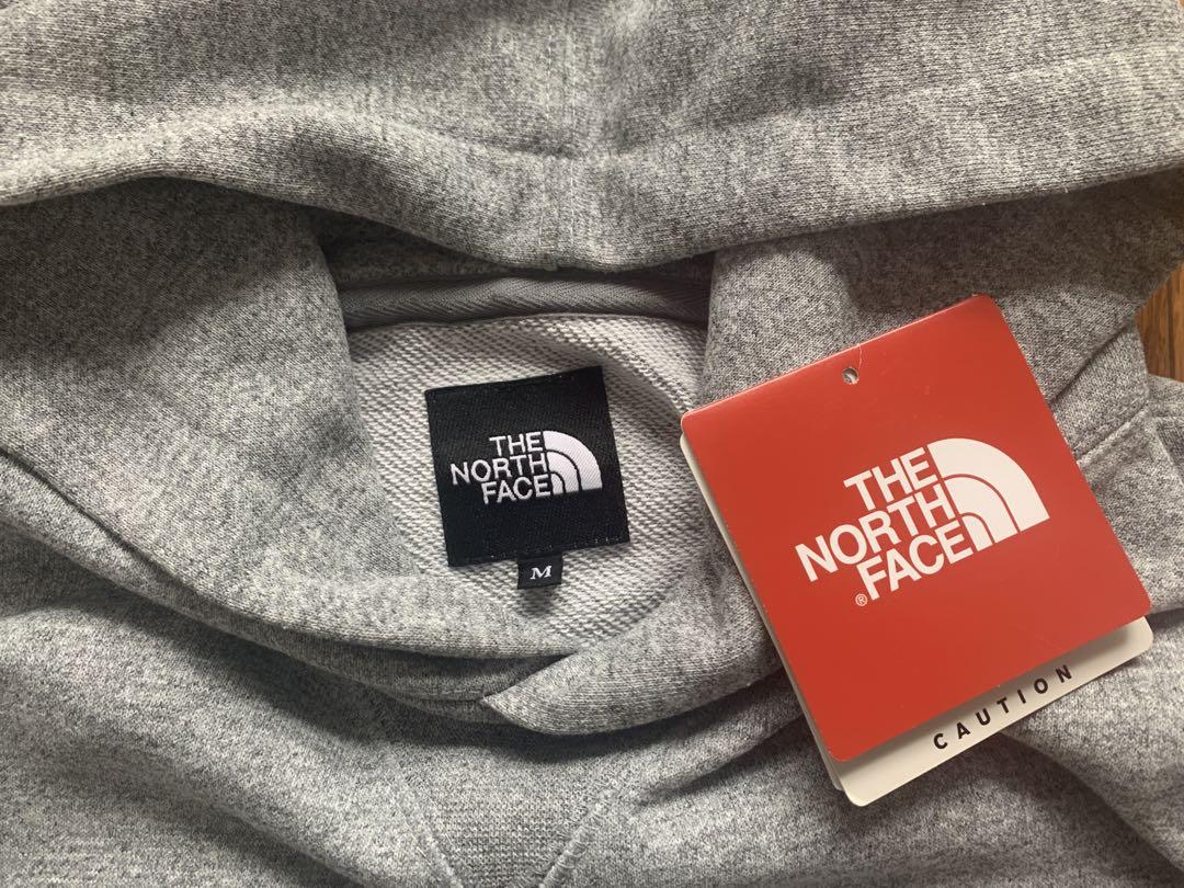 THE NORTH FACE ミックスグレー パーカー サイズMタグ付き美品