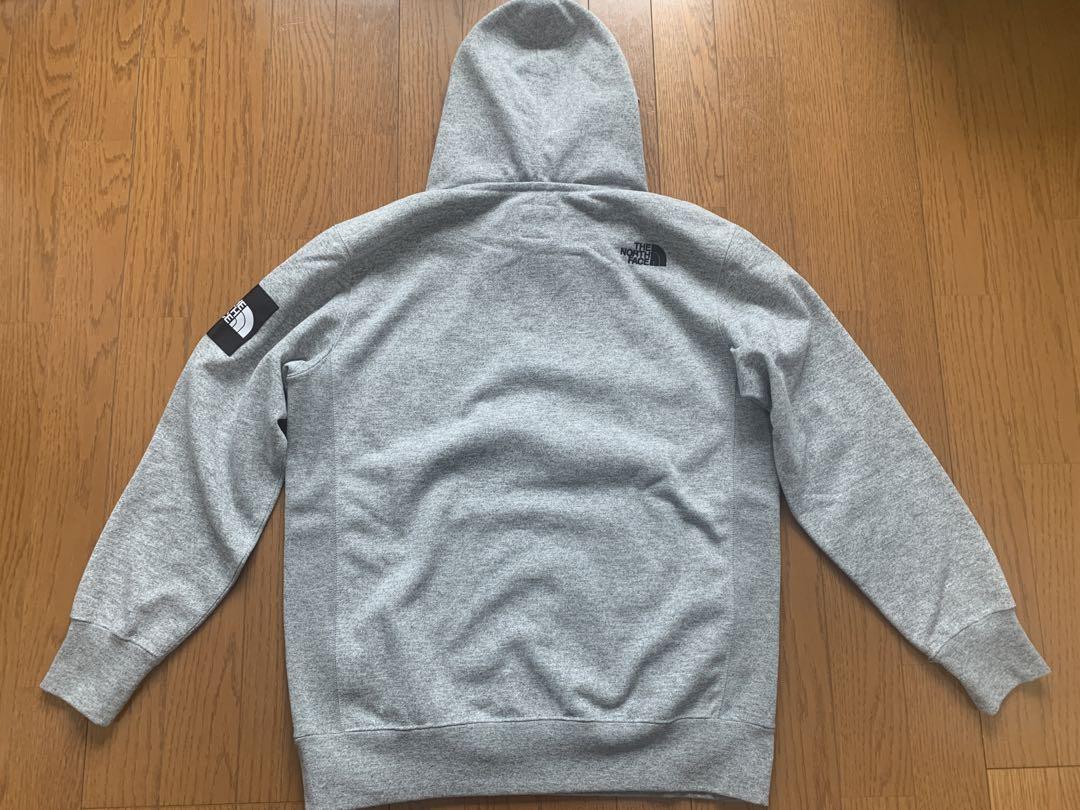 THE NORTH FACE ミックスグレー パーカー サイズMタグ付き美品