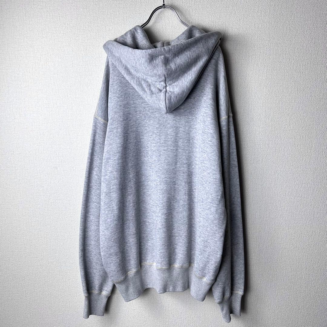 22AW アンフォロー　ソフトタッチヘビースウェットジップパーカー　ユニセックス