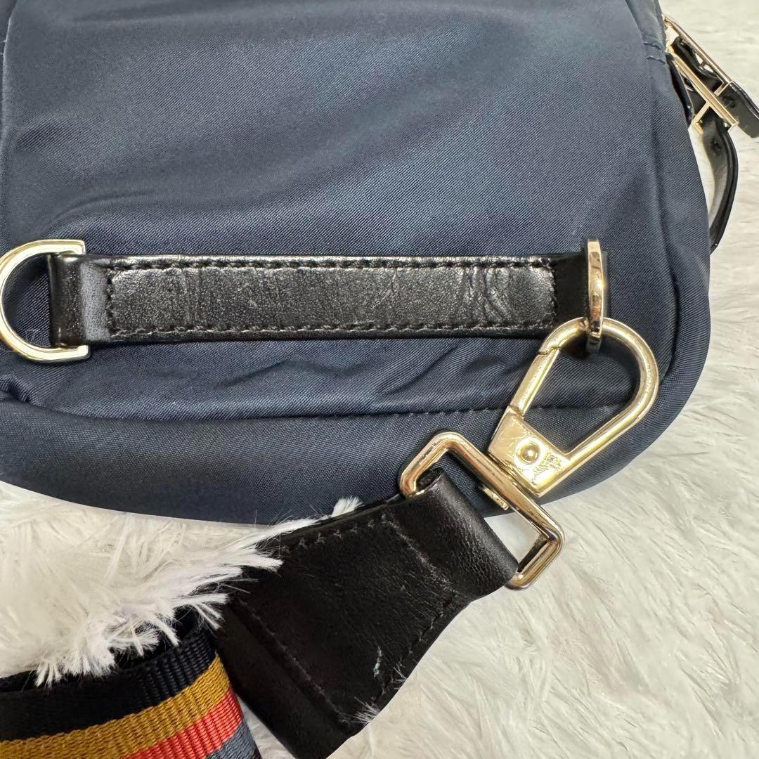【美品】Paul Smith マルチストライプ　ボディバッグ　ショルダーバッグ