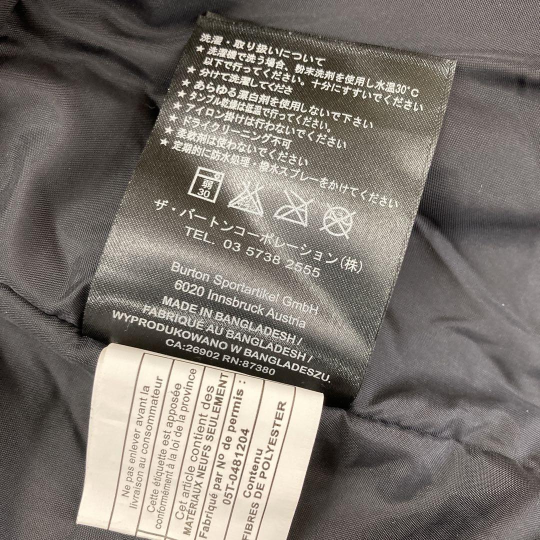 BURTON  スノーボードウェア　スキーウェア　ジャケット　Lサイズ