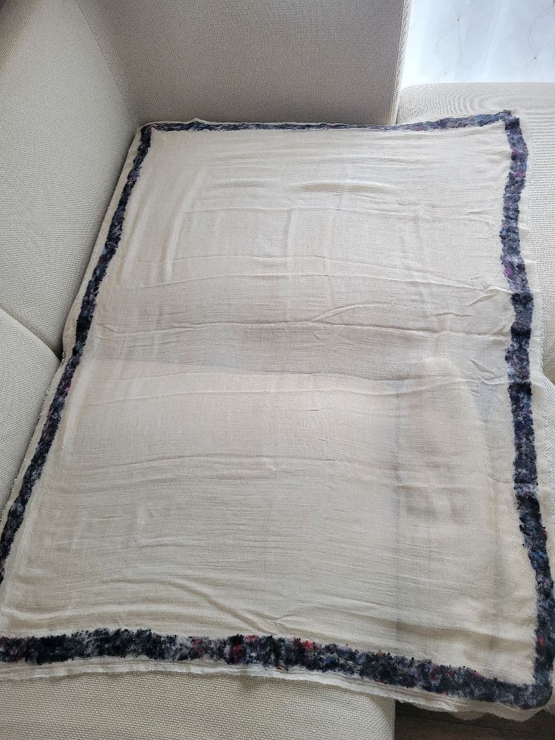 Faliero sarti ファリエロサルティ 刺繍 大判ストール