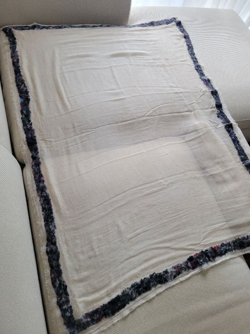 Faliero sarti ファリエロサルティ 刺繍 大判ストール