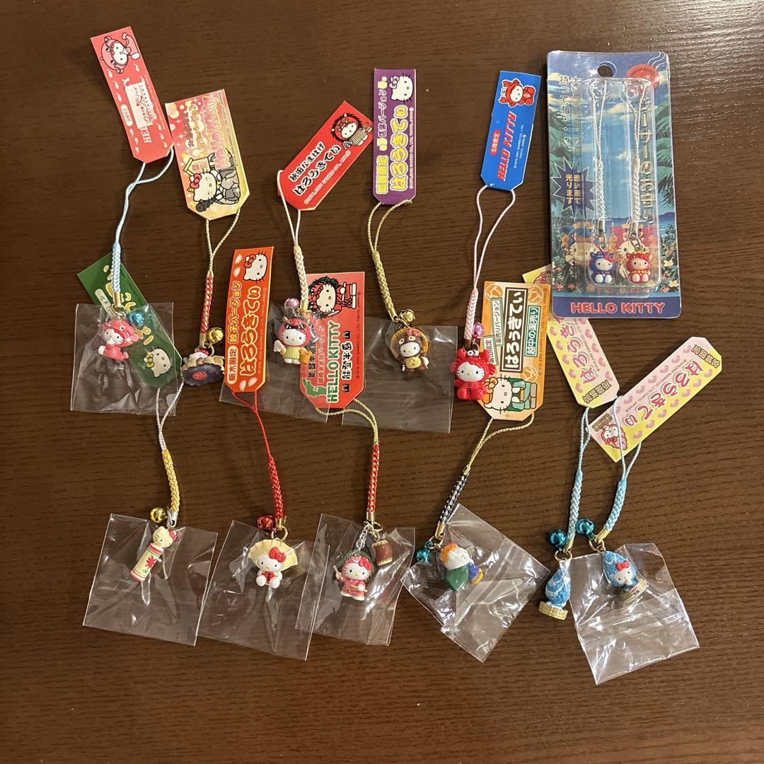 ご当地ハローキティ ストラップ セット
