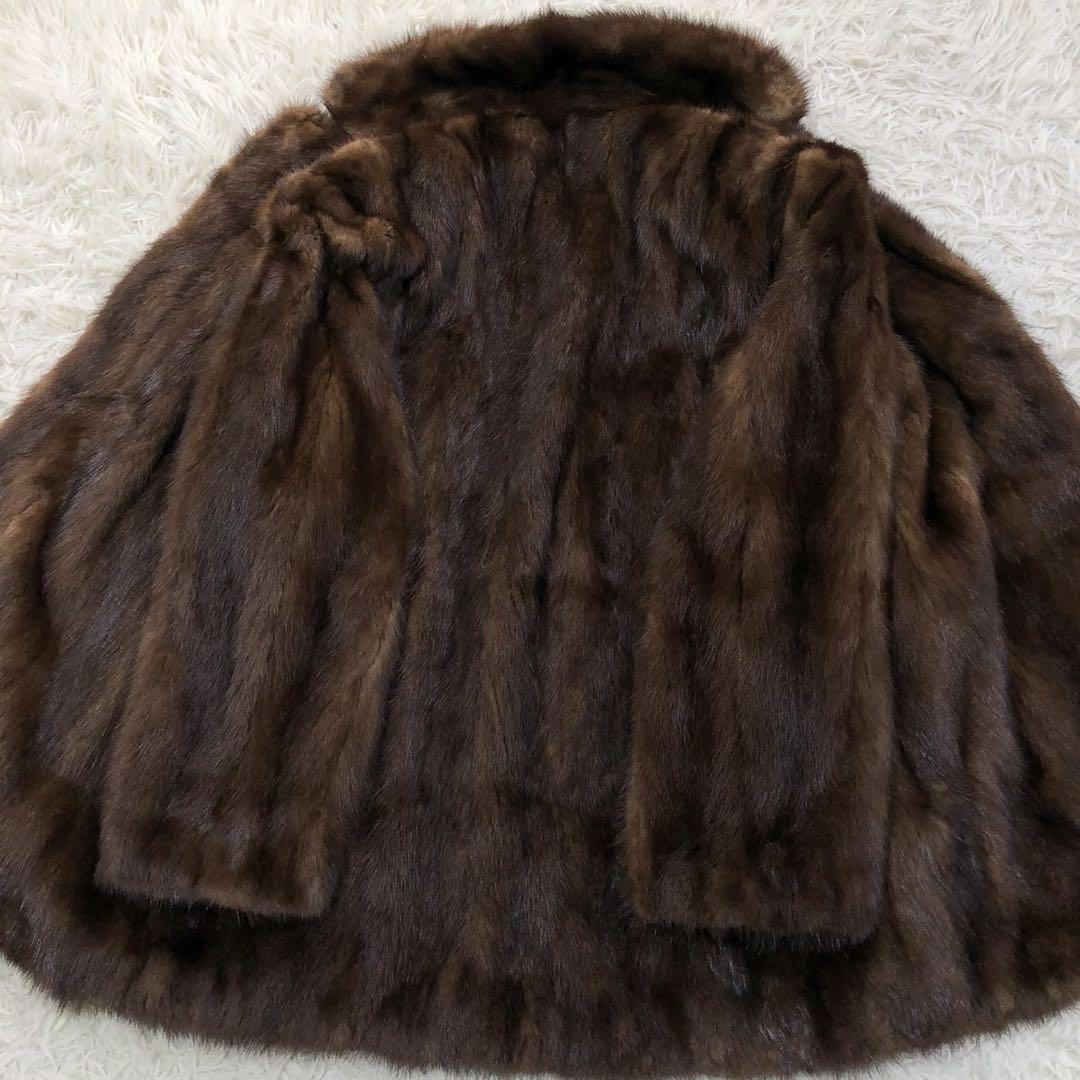 ✨美品・身幅50㎝✨palody 毛皮コート デミバフミンク リアル
