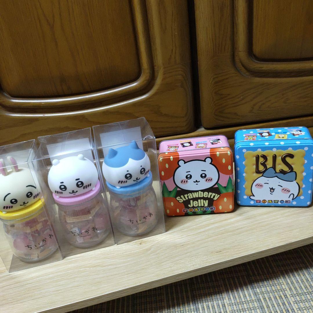ちいかわキャンディボトル×３＋ちいかわちろるちょこ缶×２ ちいかわキャンディボトル×3＋ちいかわちろるちょこ缶×2