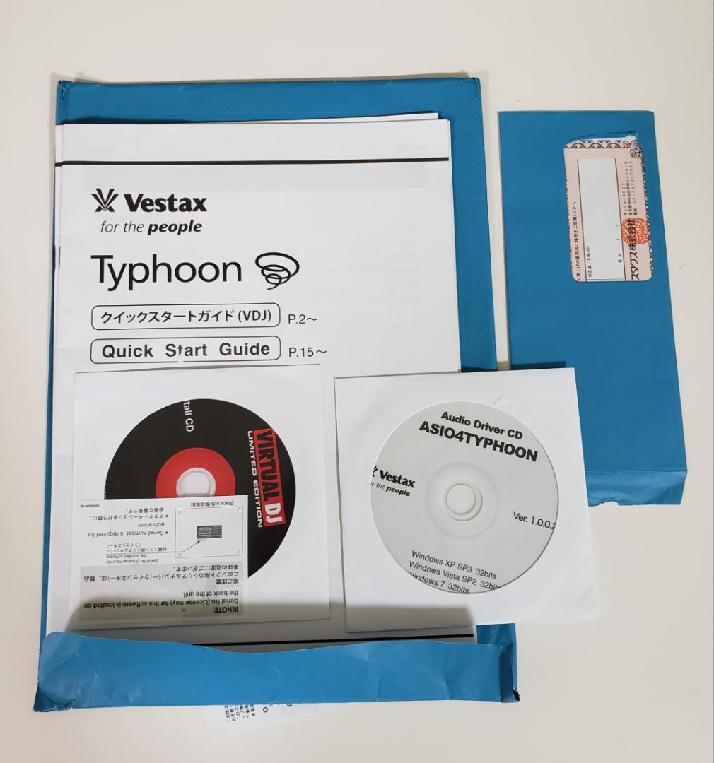 DJ機材 Vestax Typhoon Red