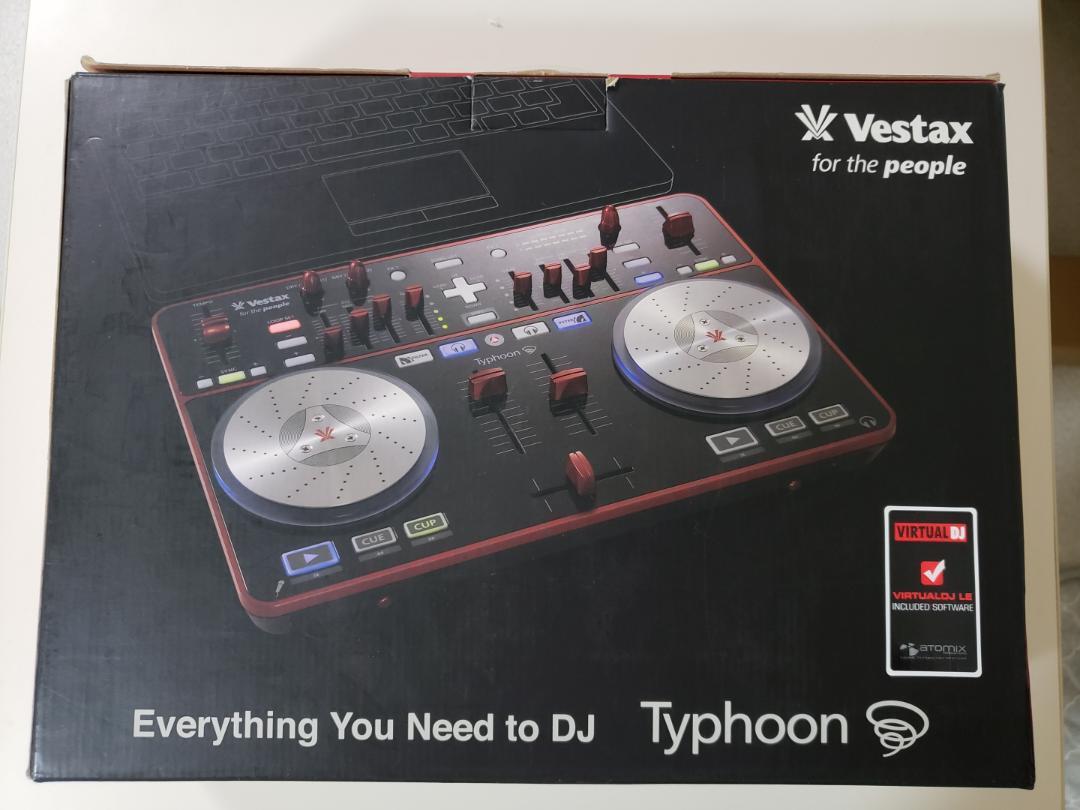 DJ機材 Vestax Typhoon Red