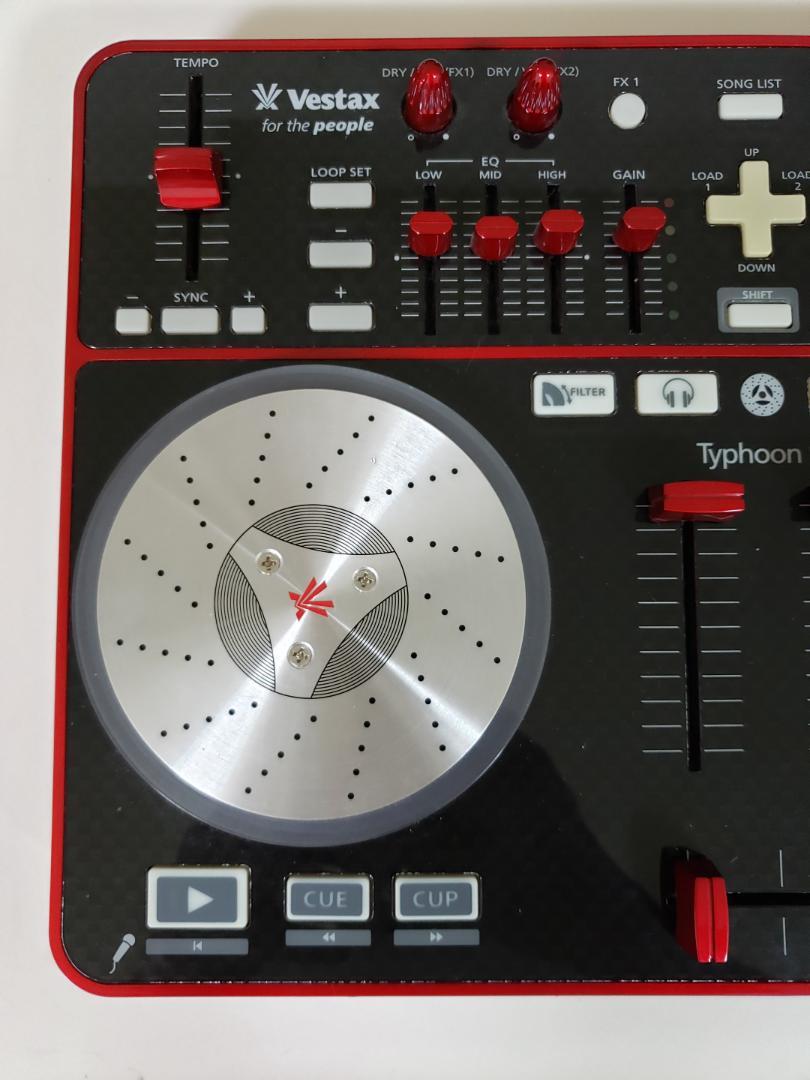 DJ機材 Vestax Typhoon Red