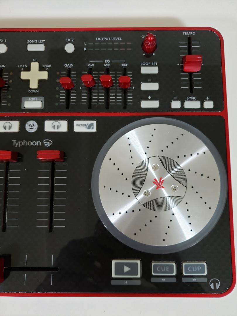 DJ機材 Vestax Typhoon Red