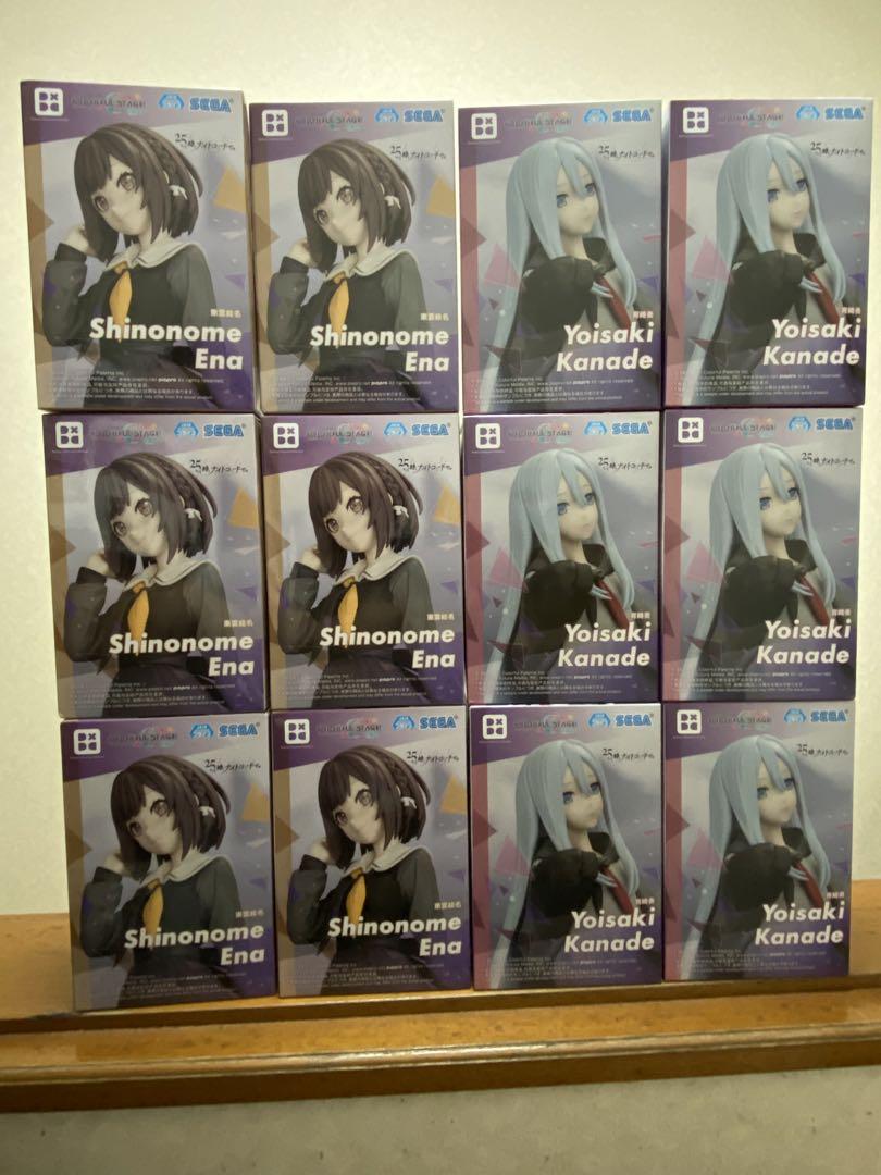 プロジェクトセカイ プロセカ　フィギュア 東雲絵名/宵崎 奏　12体セット