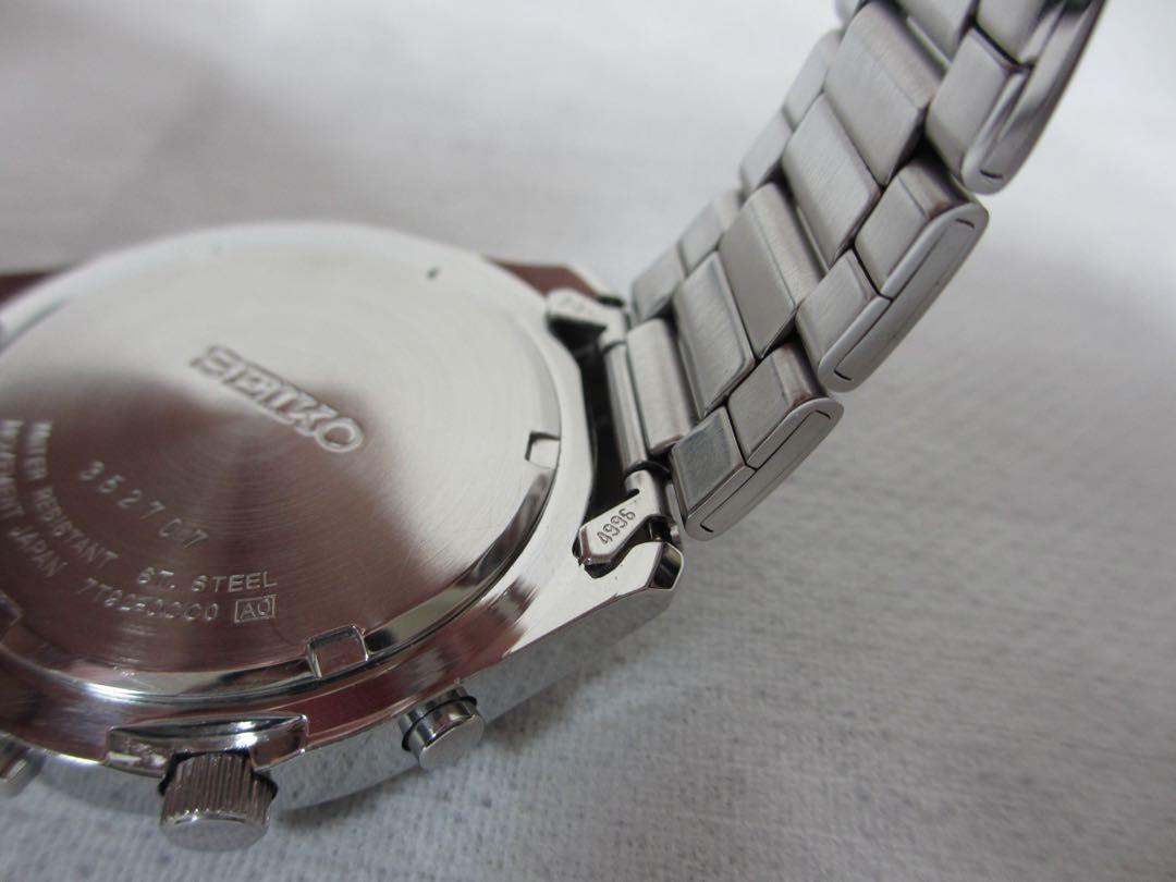SEIKO　クロノグラフ　7T92-OCCO パンダ