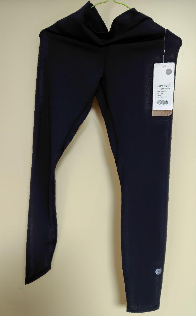 【新品】イージーヨガ easyoga ブラック レギンス Lサイズ