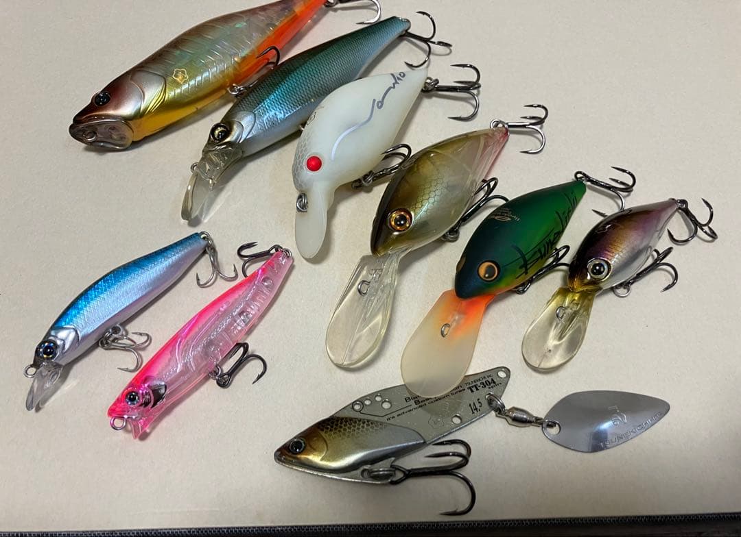 常吉 一誠 ルアー9個セット