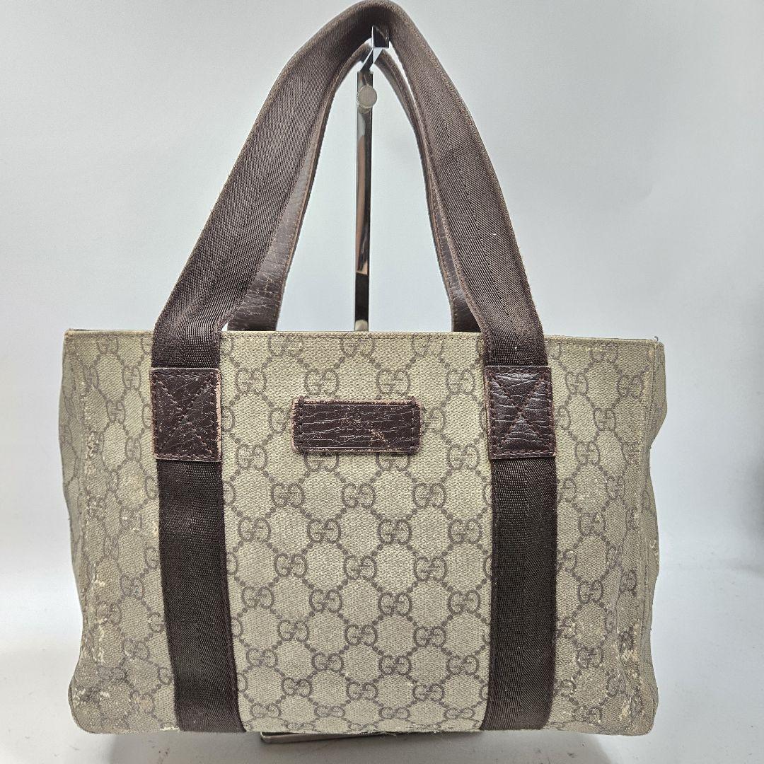 GUCCI ハンドバッグ GG スプリーム レザー