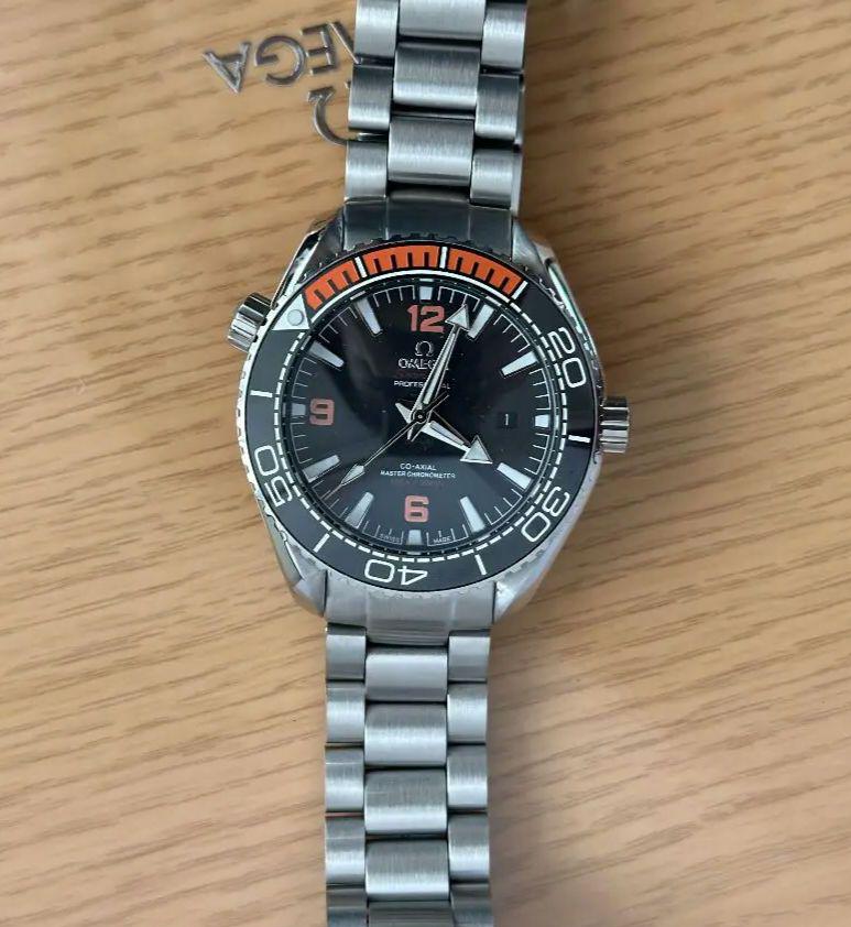シーマスター 600 ステンレススチール 44mm ブラック文字盤 黒文字盤