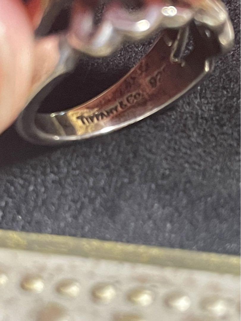 美品　ティファニー　Tiffany&CO. ラビングハート　指輪　11号