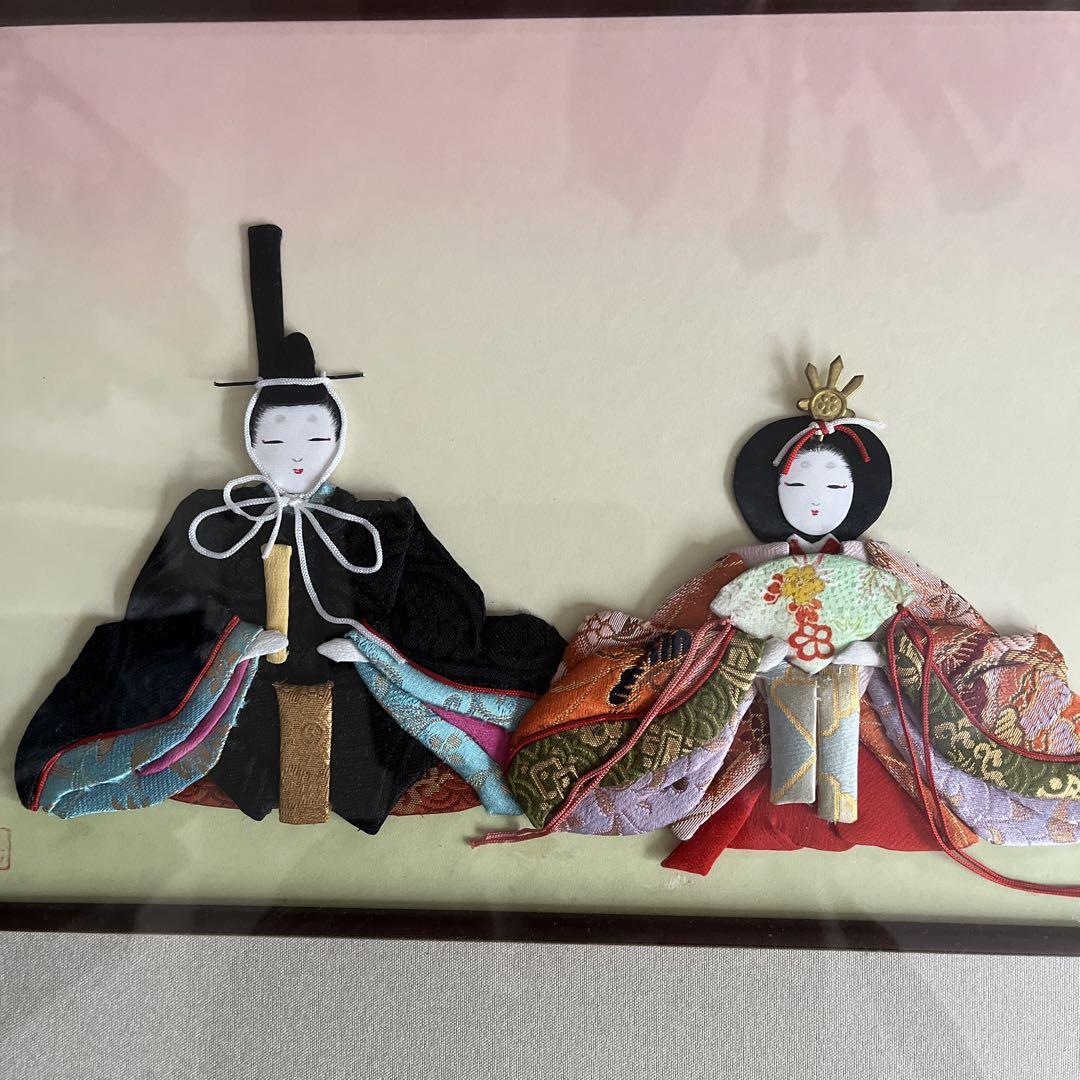 絵　おひなさま 日本画のおひなさまF0号 | 「シナモン」小さなハープと絵画の販売