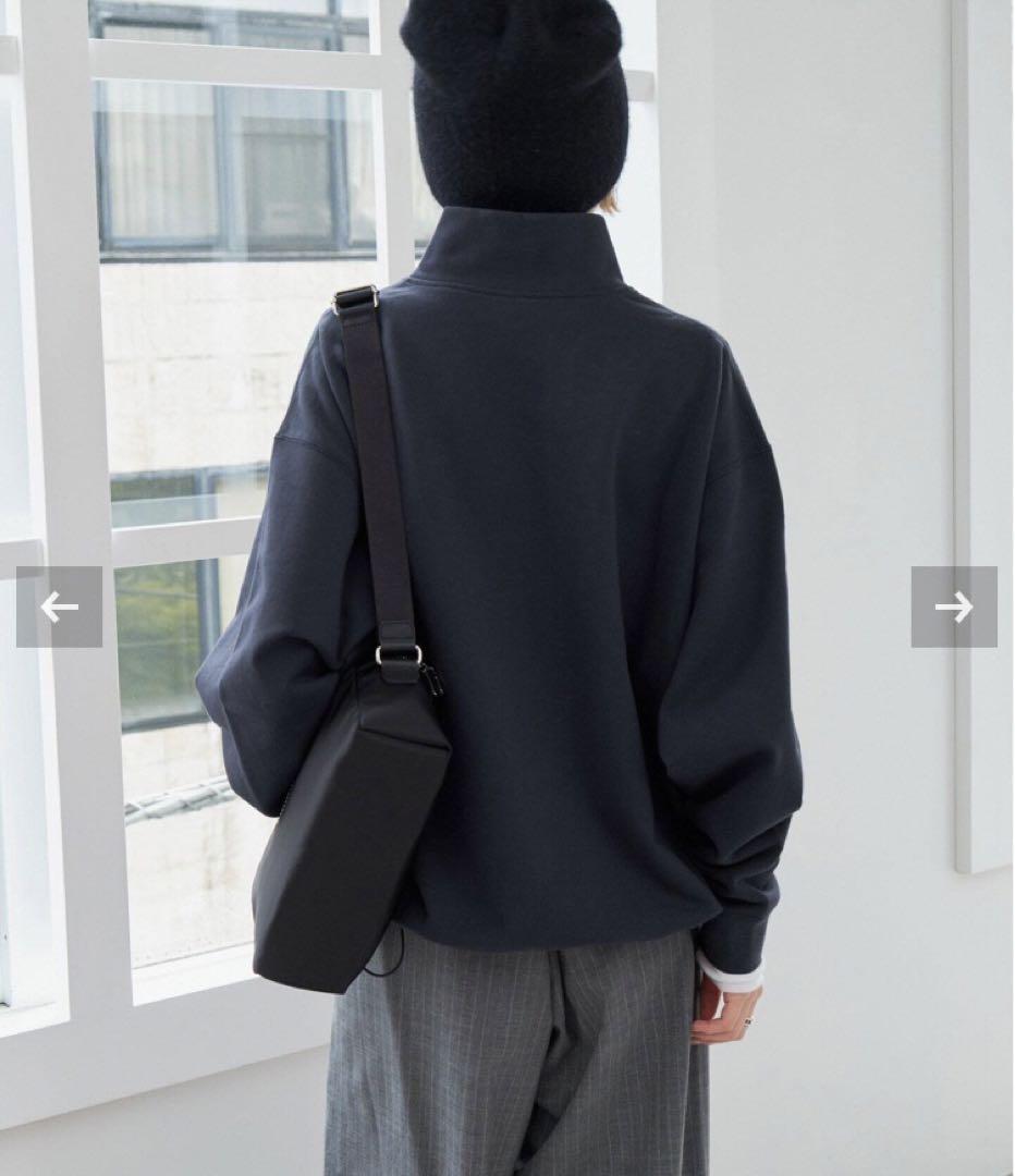 Spick and Spanスピックアンドスパン 裏毛ハーフジップトップ 裏毛ハーフジップトップ（スウェット）｜Spick and Span