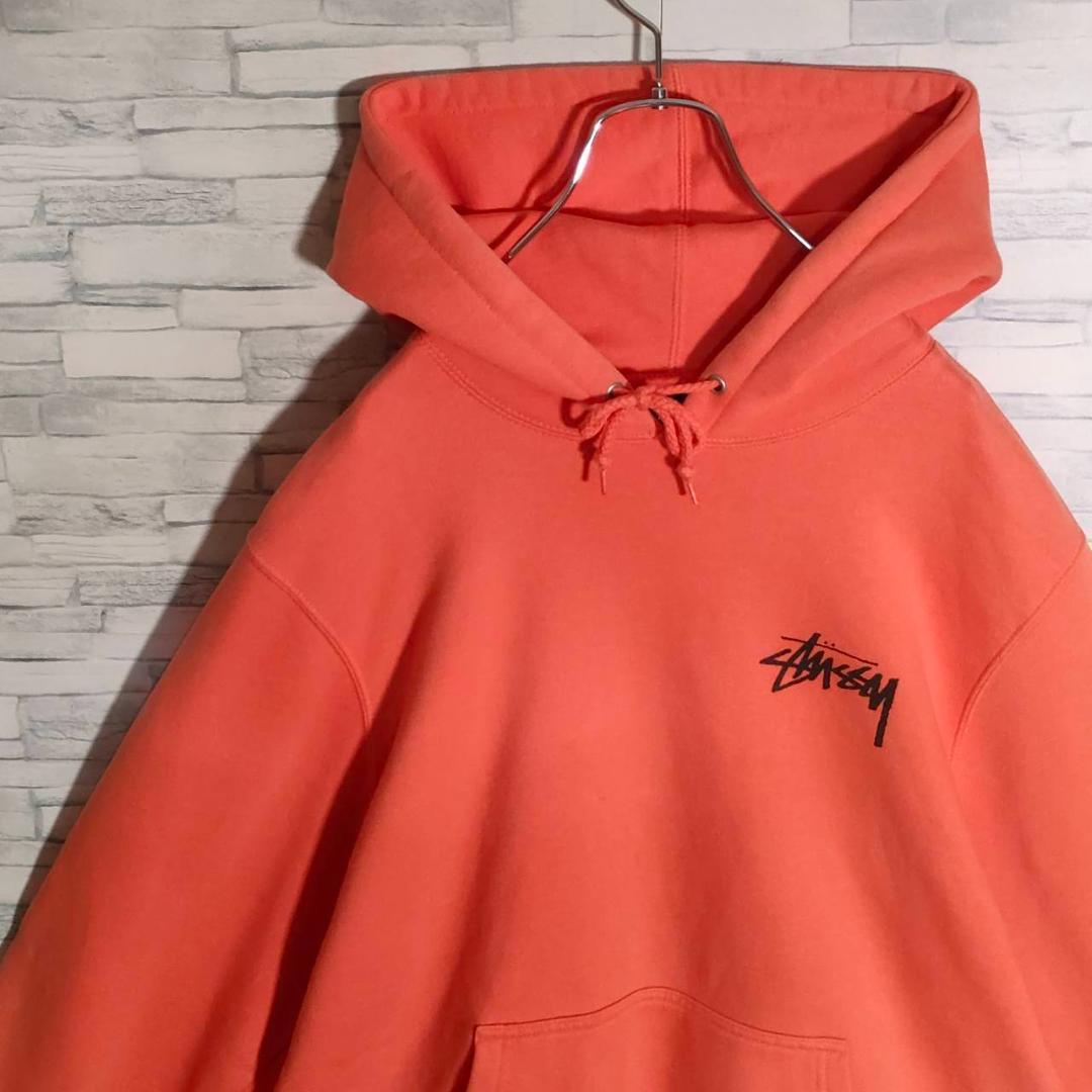 【国内正規 超レア】ステューシー☆8ボール プルオーバー パーカー バックロゴ