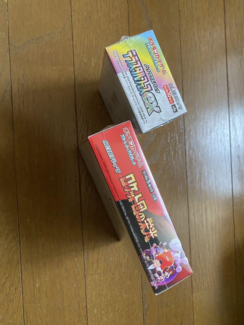 ポケモンカード ロケット団の栄光、テラスタルフェス 2BOXセットシュリンク付き