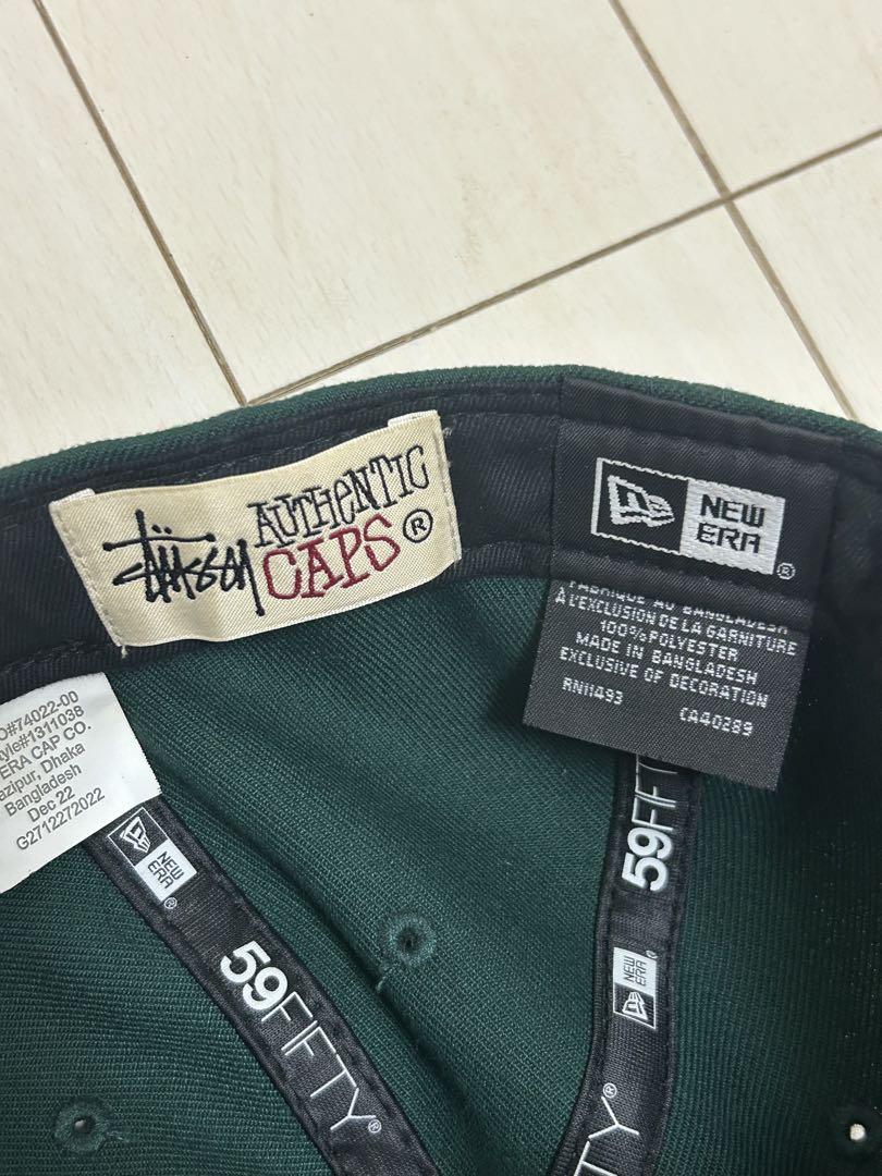 Stussy ベースボールキャップ ダークグリーン