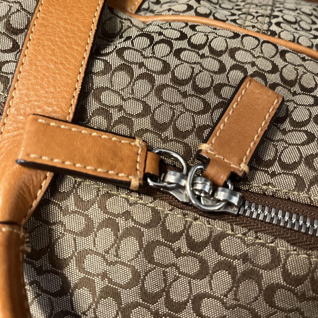★美品★COACH ボストンバッグ（ショルダー付き）