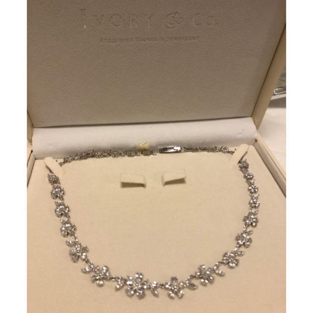 ivory＆co ネックレスとイヤリング